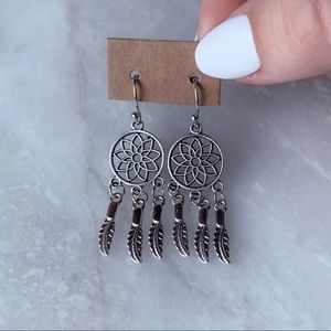 Boutique Boho Dreamcatcher Dangle Earrings